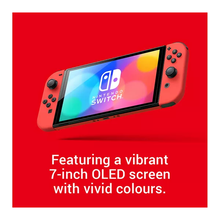 Nintendo Switch OLED Model Console - Mario Red Edition [Legendary Fishing Dowload Code Free]  - 7
