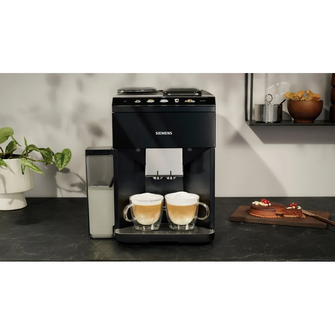 SIEMENS TQ515GB9 EQ500 Bean to Cup Fully Automatic Coffee Machine - Piano Black - 3