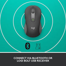 Logitech Signature M650 L Left Wireless Mouse - For Large Sized Left Hands, 2-Year Battery, Silent Clicks, Customisable Side Buttons, Bluetooth, for PC/Mac/Multi-Device/Chromebook - Grey - 5