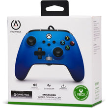PowerA Enhanced Wired Controller for Xbox Series X|S, Wired Video Game Controller, Gamepad for Xbox X and S, Officially Licenced by Xbox, 2 Years Manufacturer Warranty- Sapphire Fade - 8