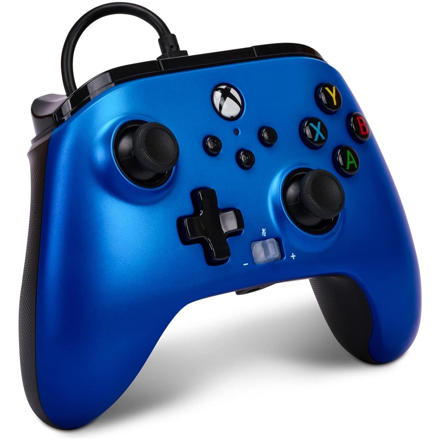 PowerA Enhanced Wired Controller for Xbox Series X|S, Wired Video Game Controller, Gamepad for Xbox X and S, Officially Licenced by Xbox, 2 Years Manufacturer Warranty- Sapphire Fade - 3