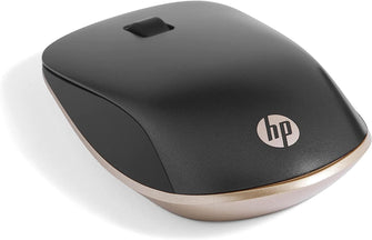 HP 410 Slim Silver Wireless Optical Mouse - Black - 1