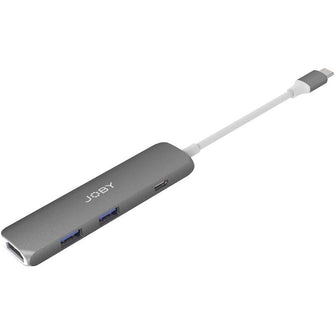 JOBY USB C Hub with HDMI 4K, 2 USB-A 3.0 sockets, USB C PD, USB Multi-socket, USB Hub - 4