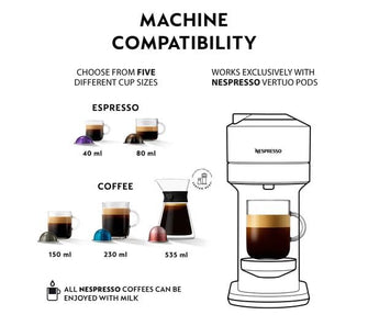 NESPRESSO by Krups Vertuo Next XN910840 Pod Coffee Machine - Black - 3