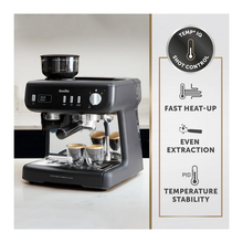 BREVILLE VCF152 Barista Max+ Bean to Cup Coffee Machine - Black - 1