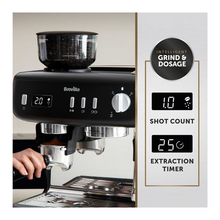 BREVILLE VCF152 Barista Max+ Bean to Cup Coffee Machine - Black - 3