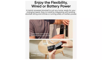 eufy Video Doorbell Dual Camera 2K with Chime - 3