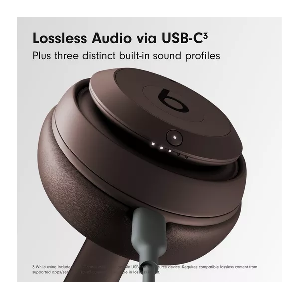 BEATS Studio Pro Wireless Bluetooth Noise-Cancelling Headphones - Deep Brown - 5