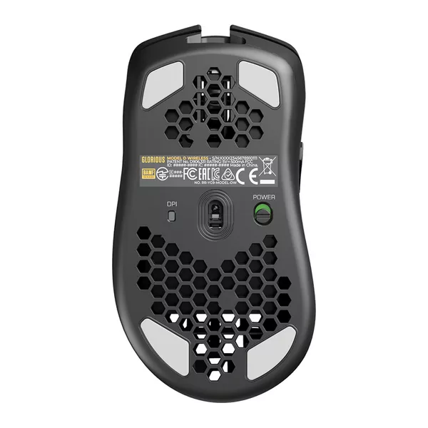 GLORIOUS Model D RGB Wireless Optical Gaming Mouse - Matte Black - 6