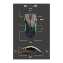 GLORIOUS Model D RGB Wireless Optical Gaming Mouse - Matte Black - 8
