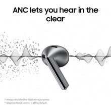 Samsung Galaxy Buds3 silver with Galaxy AI, Wireless Earbuds, Noise Cancelling, Bluetooth, 360 Audio, Grey, 2 Year Manufacturer Extended Warranty (UK Version)  - 4