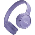 JBL Tune 520BT Wireless On-Ear Headphones, with JBL Pure Bass Sound, Bluetooth 5.3 and Hands-Free Calls, 57-Hour Battery Life, in Purple - 1