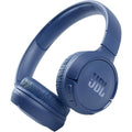 JBL Tune510BT Wireless On-Ear Headphones with Bluetooth 5.0 and Speed Charge, Up to 40 Hours Battery Life, Blue - 1