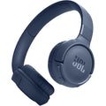 JBL Tune 520BT Wireless On-Ear Headphones with JBL Pure Bass Sound, Bluetooth 5.3, Hands-Free Calls and 57-Hour Battery Life, Blue - 1
