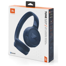JBL Tune 520BT Wireless On-Ear Headphones with JBL Pure Bass Sound, Bluetooth 5.3, Hands-Free Calls and 57-Hour Battery Life, Blue - 7