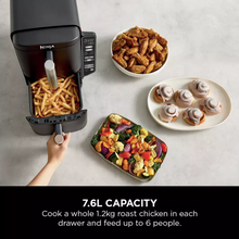 Ninja Double Stack SL300UK 7.6L Air Fryer - Black - 5