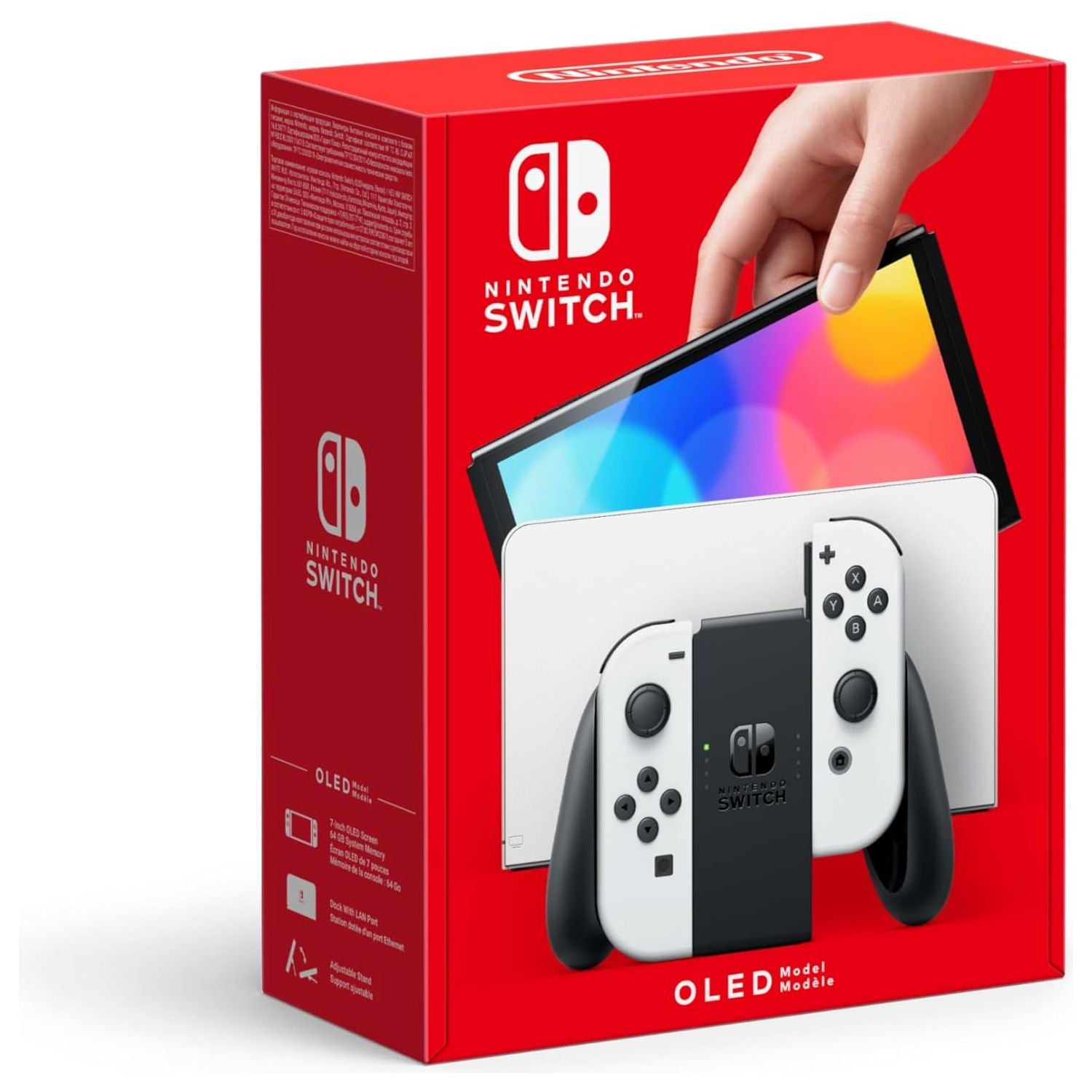 Nintendo Switch (OLED Model) - White  - 1