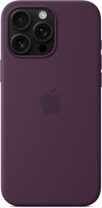  Apple iPhone 16 Pro Max Silicone Case with MagSafe - Plum - 2