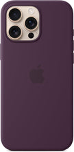  Apple iPhone 16 Pro Max Silicone Case with MagSafe - Plum - 4