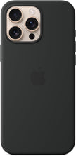  Apple iPhone 16 Pro Max Silicone Case with MagSafe - Black - 1