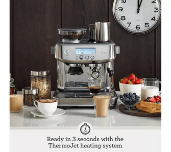 SAGE the Barista Pro SES878 Espresso Coffee Machine - Stainless Steel - 4