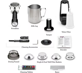 SAGE the Barista Pro SES878 Espresso Coffee Machine - Stainless Steel - 10