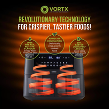 TOWER Vortx Vizion [T17151BM] Air Fryer - Black - 6