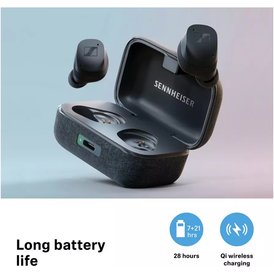 Sennheiser Momentum 3 In-Ear True Wireless Earbuds - Black - 8