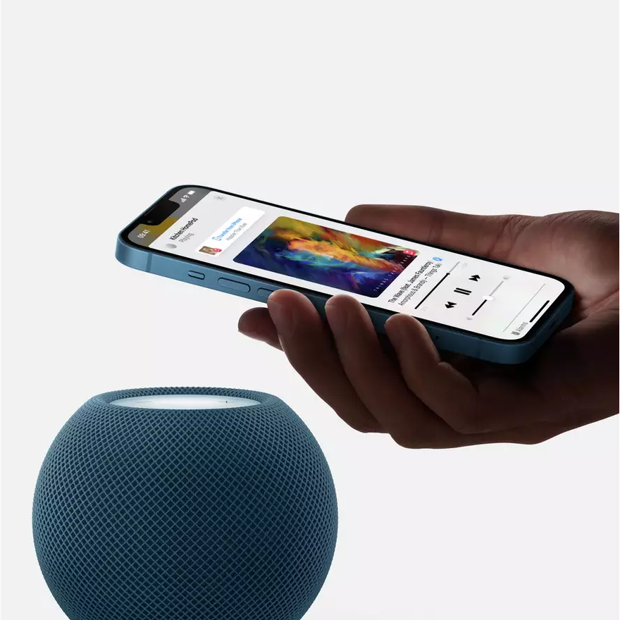 Apple HomePod Mini Smart Speaker - Blue - 3