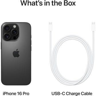 Apple iPhone 16 Pro 128GB Unlocked - Black Titanium - 6