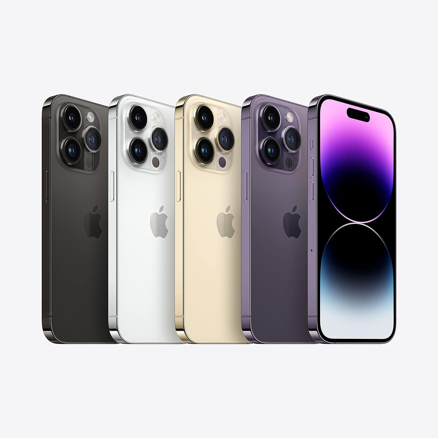 Apple iPhone 14 Pro Max 5G 128GB, Deep Purple - Unlocked - 4