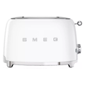 Smeg TSF01WHUK 50's Style Retro 2 Slice Toaster - White - 1