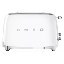 Smeg TSF01WHUK 50's Style Retro 2 Slice Toaster - White - 1
