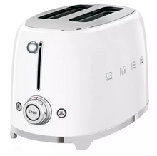 Smeg TSF01WHUK 50's Style Retro 2 Slice Toaster - White - 5