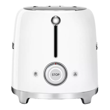 Smeg TSF01WHUK 50's Style Retro 2 Slice Toaster - White - 6