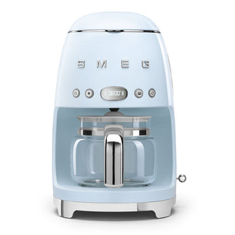 Smeg DCF02PBUK 50's Style Retro Filter Coffee Machine - Blue - 1