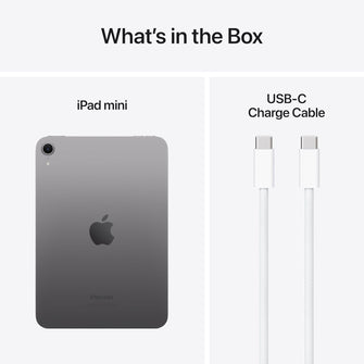 Apple iPad mini (A17 Pro): Apple Intelligence, 8.3-inch Liquid Retina Display, 256GB, Wi-Fi 6E, 12MP Front/12MP Back Camera, Touch ID, All-Day Battery Life — Space Grey - 6