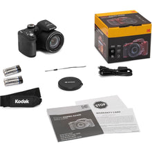 KODAK Pixpro Astro Zoom AZ405 - Digital Bridge Camera, 42x Zoom, 24 mm Wide-angle Lens, 20 Megapixels, 3" LCD Display, 1080p Full HD Video, OIS, AA Battery - Black  - 8