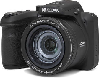 KODAK Pixpro Astro Zoom AZ405 - Digital Bridge Camera, 42x Zoom, 24 mm Wide-angle Lens, 20 Megapixels, 3" LCD Display, 1080p Full HD Video, OIS, AA Battery - Black  - 3