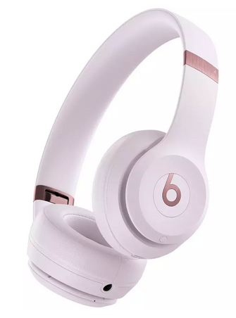 Beats Solo 4 On-Ear True Wireless Headphones - Cloud Pink - 1