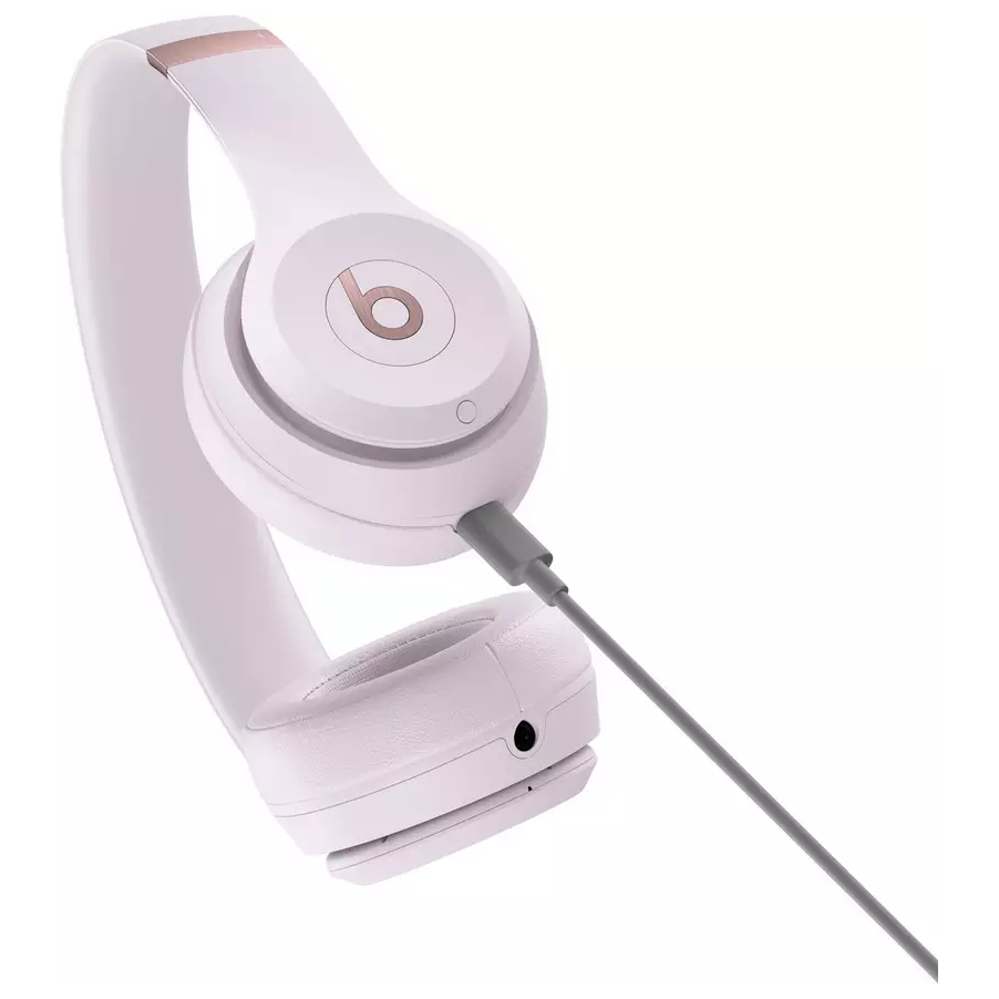 Beats Solo 4 On-Ear True Wireless Headphones - Cloud Pink - 6