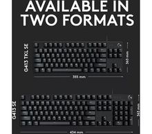 LOGITECH G413 SE Mechanical Gaming Keyboard - Black - 5