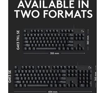 LOGITECH G413 SE Mechanical Gaming Keyboard - Black - 5