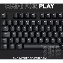 LOGITECH G413 SE Mechanical Gaming Keyboard - Black - 7