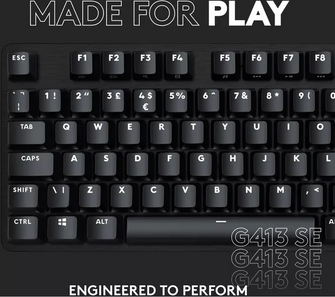 LOGITECH G413 SE Mechanical Gaming Keyboard - Black - 7