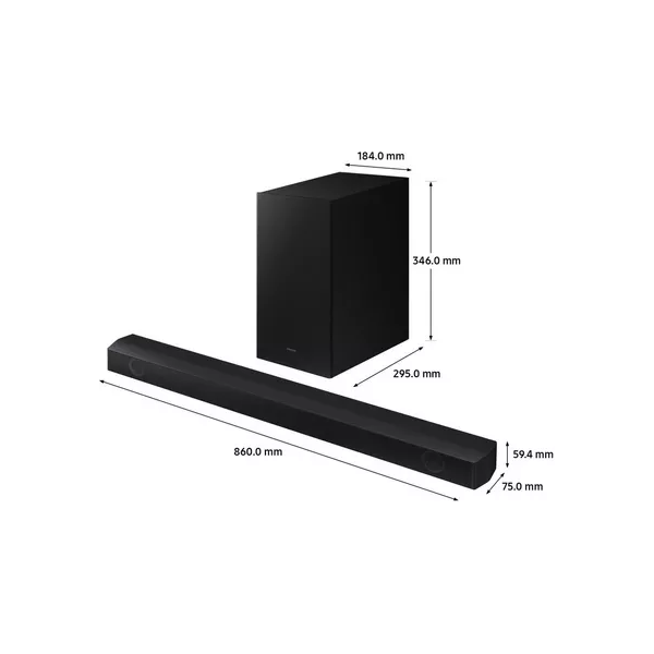 SAMSUNG HW-B530/XU 2.1 Wireless Sound Bar - 2