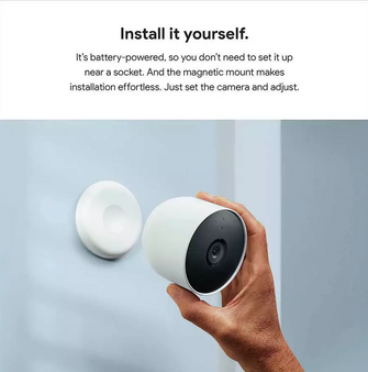 Google Nest Security Camera Indoor or Outdoor (Battery) - 6