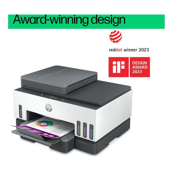 HP Smart Tank 7605 All-in-One Wireless Inkjet Printer - 4