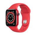 Apple Watch Series 6 (2020) GPS 40 mm - Aluminium Red - Sport band Red - 1