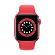 Apple Watch Series 6 (2020) GPS 40 mm - Aluminium Red - Sport band Red - 2